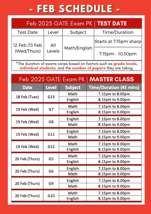 Exam PK (Feb 2025)